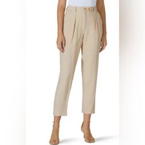 Love, Whit by Whitney Port Beige Tailored Pant